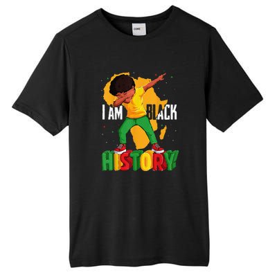 I Am Black History Black History Month Tall Fusion ChromaSoft Performance T-Shirt