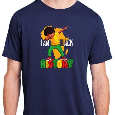 I Am Black History Black History Month Adult ChromaSoft Performance T-Shirt