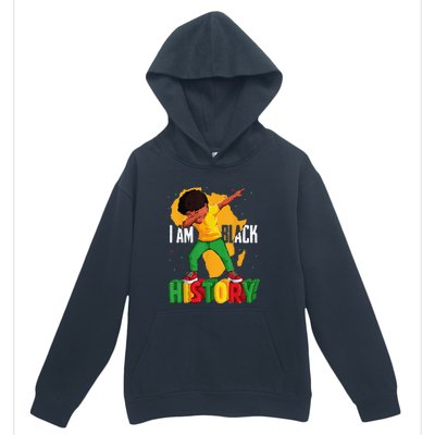 I Am Black History Black History Month Urban Pullover Hoodie