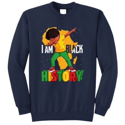 I Am Black History Black History Month Tall Sweatshirt