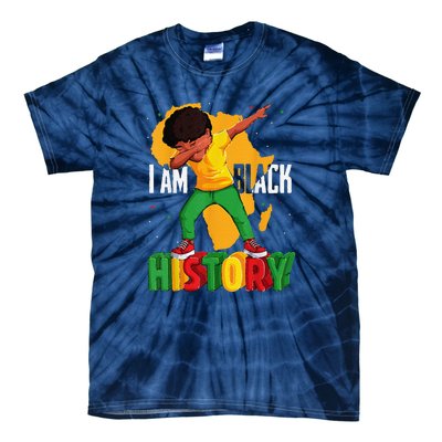 I Am Black History Black History Month Tie-Dye T-Shirt