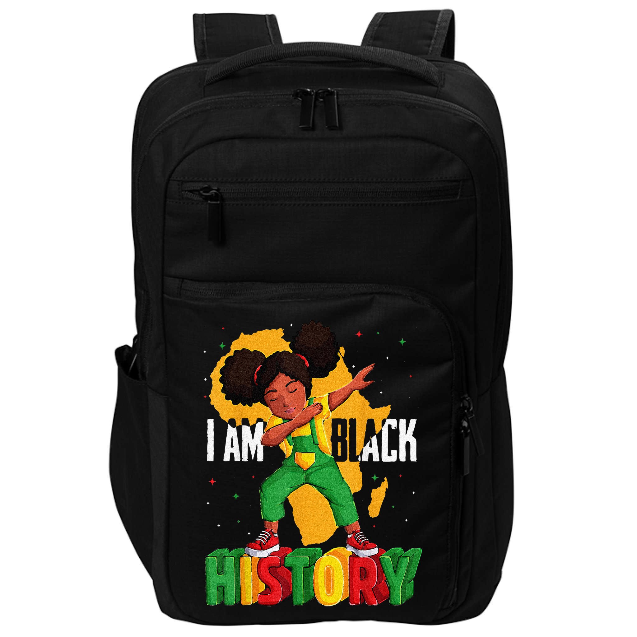 I Am Black History Women Black History Month Impact Tech Backpack