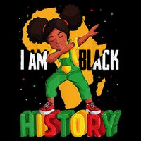 I Am Black History Women Black History Month Impact Tech Backpack