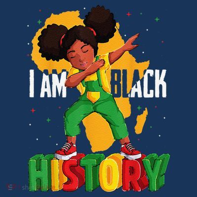 I Am Black History Women Black History Month T-Shirt