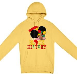 I Am Black History Month Black Melanin Premium Pullover Hoodie