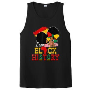 I Am Black History Month Black Melanin PosiCharge Competitor Tank