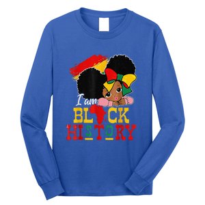 I Am Black History Month Black Melanin Long Sleeve Shirt