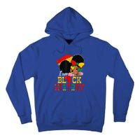 I Am Black History Month Black Melanin Tall Hoodie