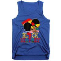 I Am Black History Month Black Melanin Tank Top