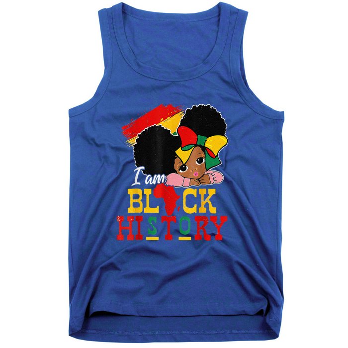 I Am Black History Month Black Melanin Tank Top