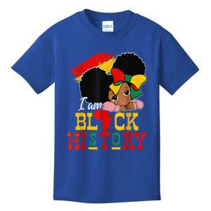 I Am Black History Month Black Melanin Kids T-Shirt