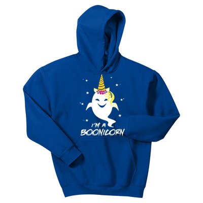 Im A Boonicorn Cute Halloween Unicorn Boo Ghost Cute Gift Kids Hoodie