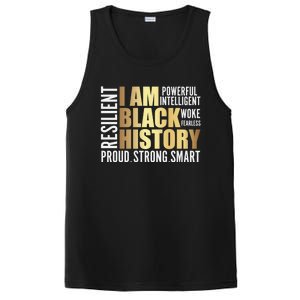 I Am Black History Melanin Diversity Gift PosiCharge Competitor Tank