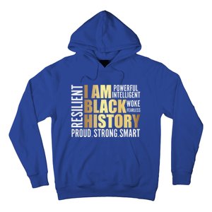 I Am Black History Melanin Diversity Gift Hoodie