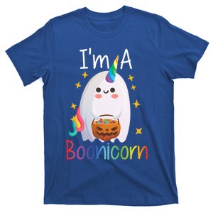 Im A Boonicorn Cute Halloween Unicorn Ghost Costume Funny Gift T-Shirt