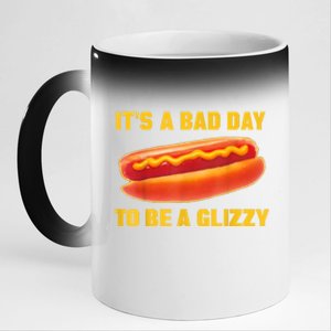 It’s A Bad Day To Be A Glizzy 11oz Black Color Changing Mug