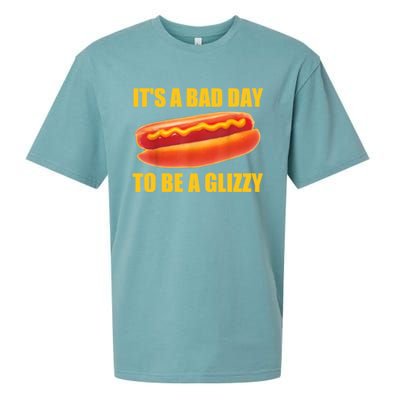 It’s A Bad Day To Be A Glizzy Sueded Cloud Jersey T-Shirt