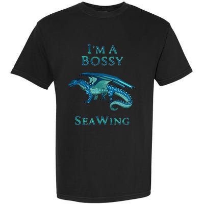 Im A Bossy Seawing Dragon Lovers Ocean Dragon Garment-Dyed Heavyweight T-Shirt