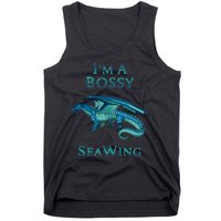 Im A Bossy Seawing Dragon Lovers Ocean Dragon Tank Top