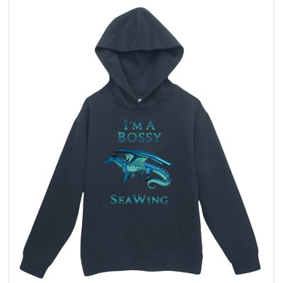 Im A Bossy Seawing Dragon Lovers Ocean Dragon Urban Pullover Hoodie