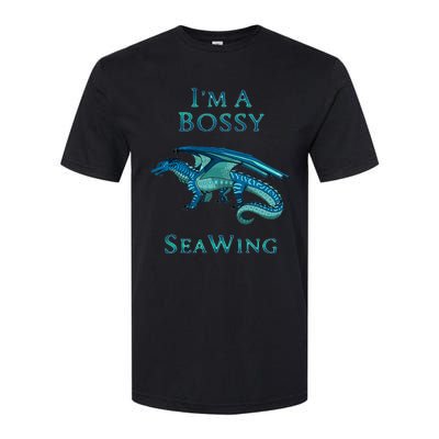 Im A Bossy Seawing Dragon Lovers Ocean Dragon Softstyle CVC T-Shirt