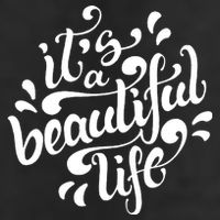 It's A Beautiful Life 7 Panel Mesh Trucker Snapback Hat