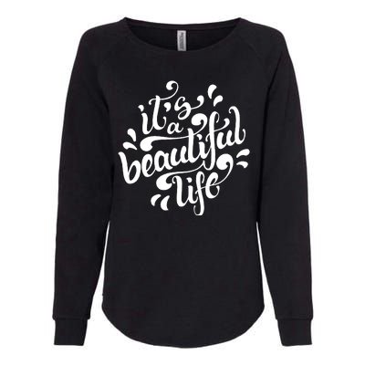 It's A Beautiful Life Womens California Wash Sweatshirt