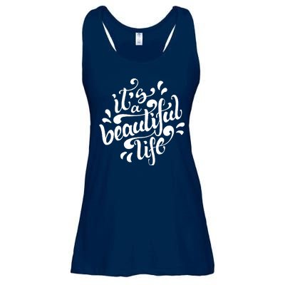 It's A Beautiful Life Ladies Essential Flowy Tank