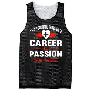 It's A Beautiful Thing When Career And Passion Come Together Mesh Reversible Basketball Jersey Tank