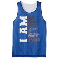 I Am Black Unapologetically Black History Month Great Gift Mesh Reversible Basketball Jersey Tank