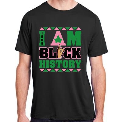 I Am Black History Women Aka African Sorority Adult ChromaSoft Performance T-Shirt