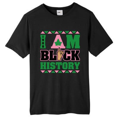 I Am Black History Women Aka African Sorority Tall Fusion ChromaSoft Performance T-Shirt