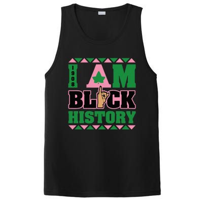 I Am Black History Women Aka African Sorority PosiCharge Competitor Tank