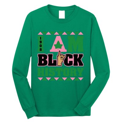 I Am Black History Women Aka African Sorority Long Sleeve Shirt