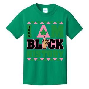 I Am Black History Women Aka African Sorority Kids T-Shirt