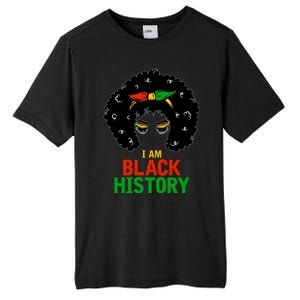 I Am Black History African American Female Pride Tall Fusion ChromaSoft Performance T-Shirt