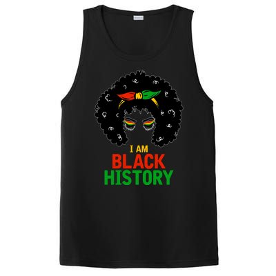 I Am Black History African American Female Pride PosiCharge Competitor Tank