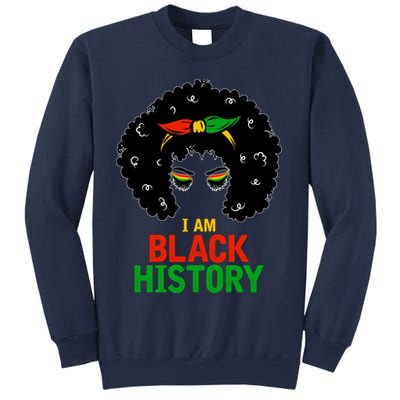 I Am Black History African American Female Pride Sweatshirt