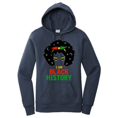 I Am Black History African American Female Pride Women's Pullover Hoodie