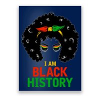 I Am Black History African American Female Pride Poster