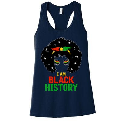 I Am Black History African American Female Pride Womens Tank Top