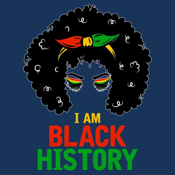 I Am Black History African American Female Pride Zip Tote Bag