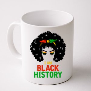 I Am Black History African American Female Pride Coffee Mug