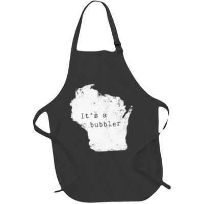 Its A Bubbler Funny Wisconsin Slang Apron