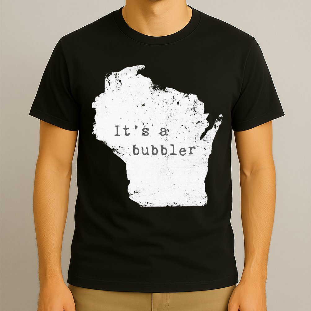 Its A Bubbler Funny Wisconsin Slang T-Shirt