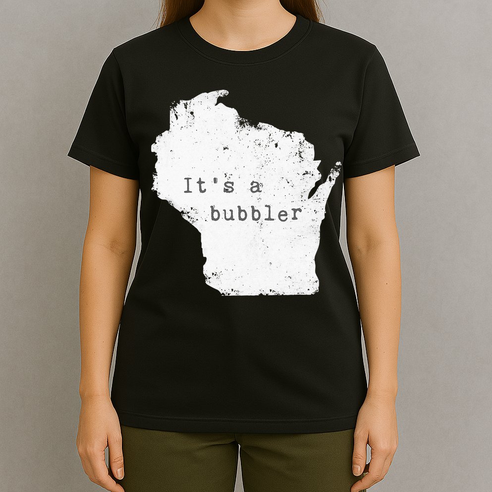 Its A Bubbler Funny Wisconsin Slang T-Shirt