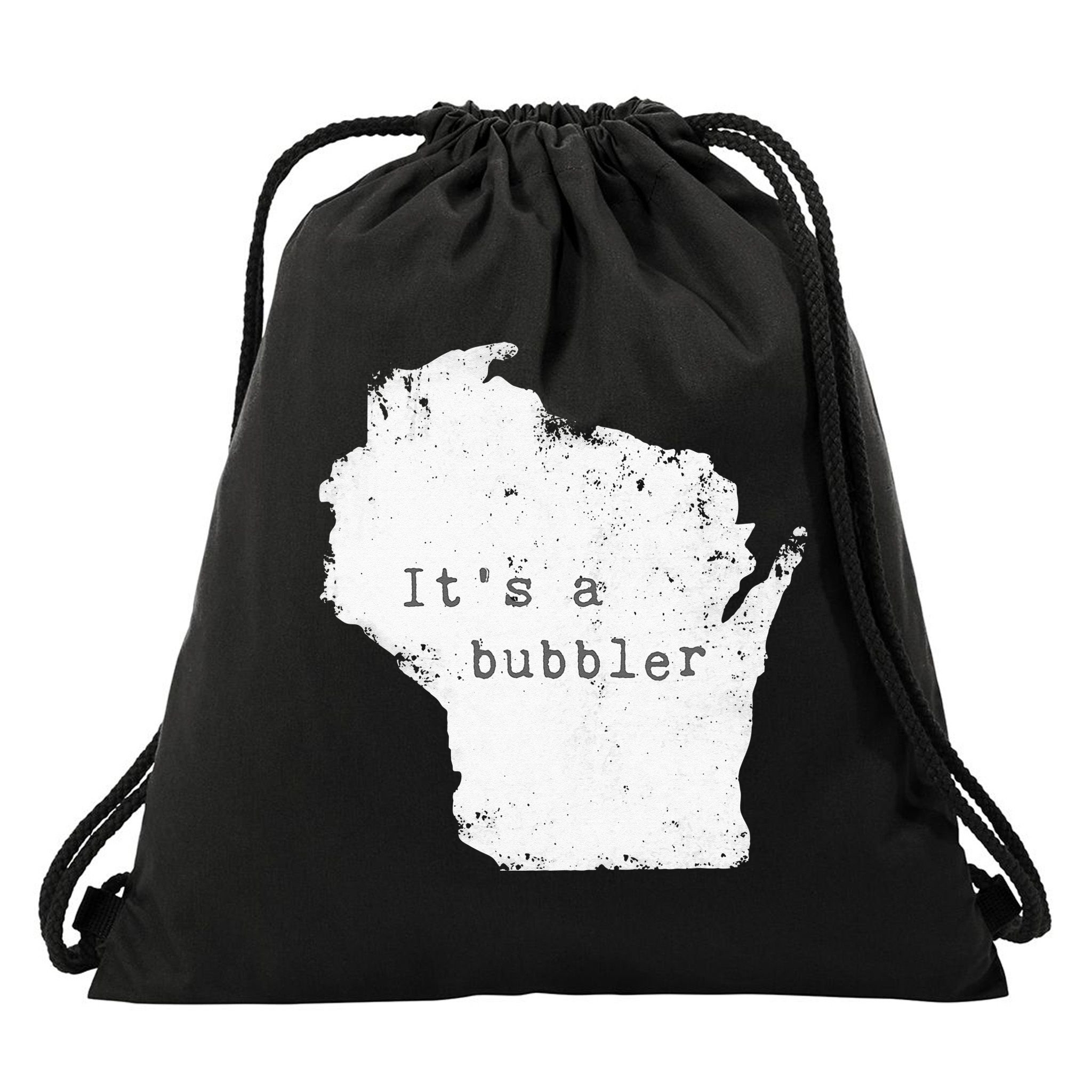 Its A Bubbler Funny Wisconsin Slang Drawstring Bag