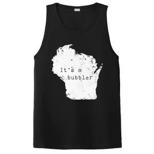 Its A Bubbler Funny Wisconsin Slang PosiCharge Competitor Tank