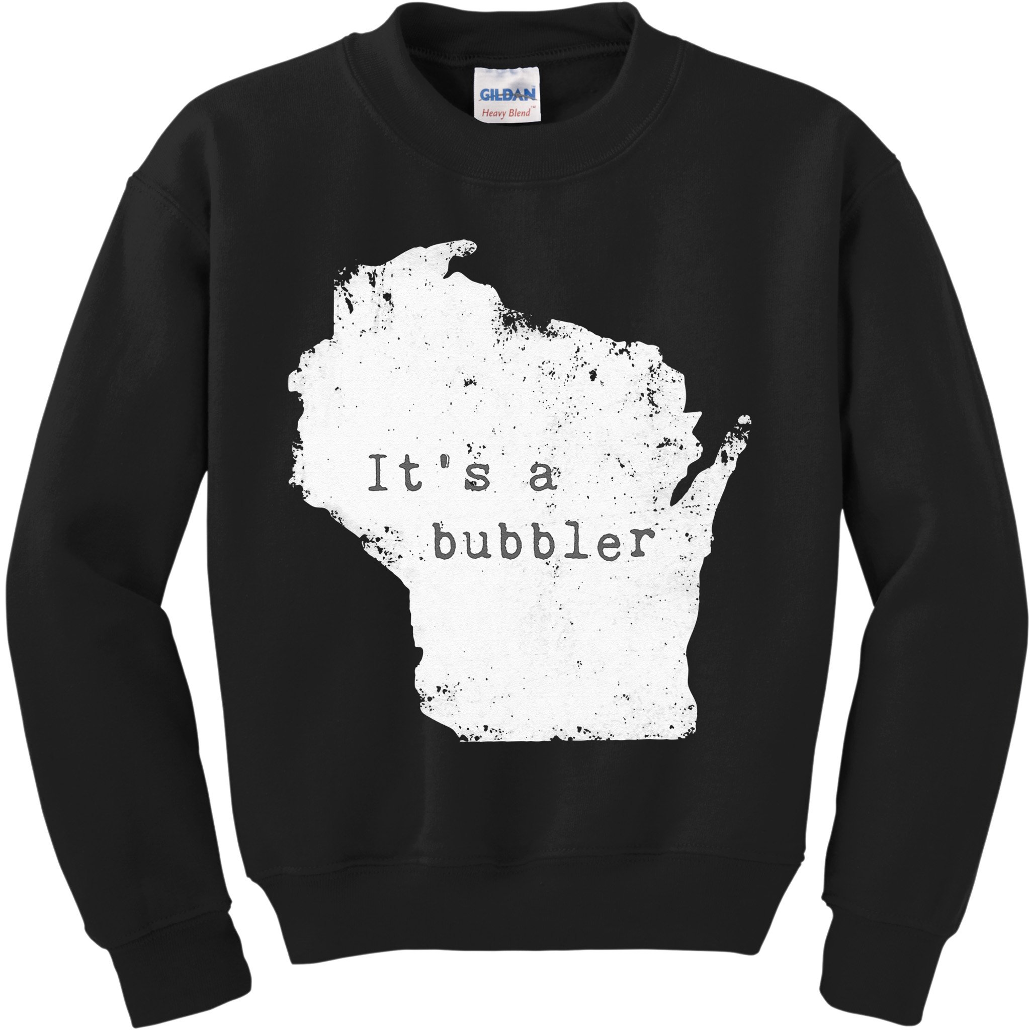 Its A Bubbler Funny Wisconsin Slang Kids Sweatshirt