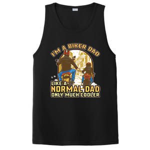 Im A Biker Dad Like A Normal Dad Only Cooler Motorcycle Meaningful Gift PosiCharge Competitor Tank